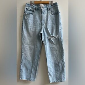 🫟 Abercrombie & Fitch The ‘90s Relaxed Jean High Rise Women’s 
Curve Love